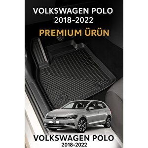 Volkswagen Polo 2017-2022 Uyumlu 3d Oto Paspas Premium