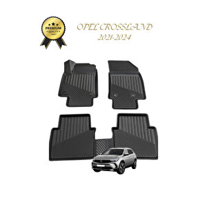 Opel Crossland 2021-2024 3d Havuzlu Oto Paspas Premium
