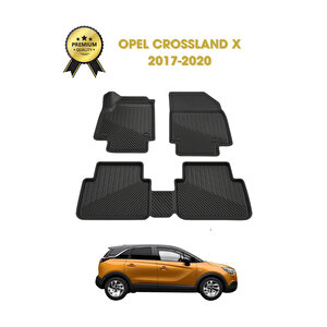 Opel Crossland X 2017-2020 3d Havuzlu Oto Paspas Premium