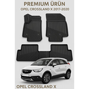Opel Crossland X 2017-2020 3d Havuzlu Oto Paspas Premium