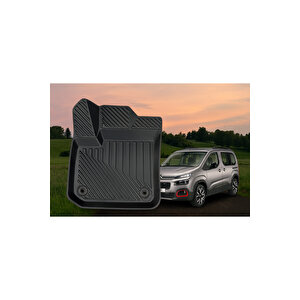 Citroen Berlingo 2018+ Uyumlu 3d Oto Paspas Premium