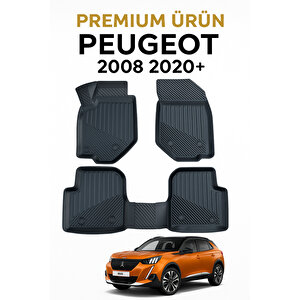 Peugeot 2008 2020+ Uyumlu 3d Oto Paspas Premium