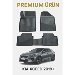 Kia Xceed 2019+ Uyumlu 3d Oto Paspas Premium