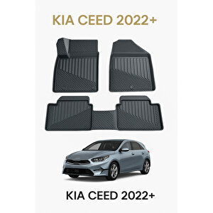 Kia Ceed 2022+ Uyumlu 3d Oto Paspas Premium