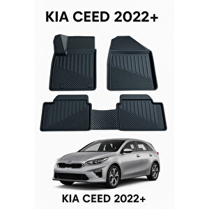 Kia Ceed 2022+ Uyumlu 3d Oto Paspas Premium