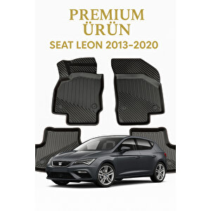 Seat Leon 2013-2020 Uyumlu 3d Oto Paspas Premium