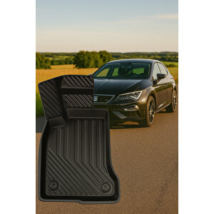 Seat Leon 2013-2020 Uyumlu 3d Oto Paspas Premium