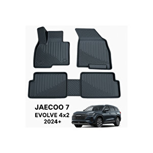 Jaecoo 7 Evolve 4x2 2024+ Uyumlu 3d Havuzlu Oto Paspas Premium