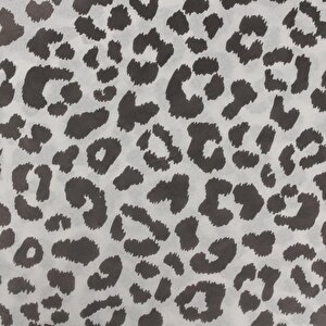 Beyaz Leopar Desenli Pelur Kağıt- 50x70 17 Gr - 50 Adet