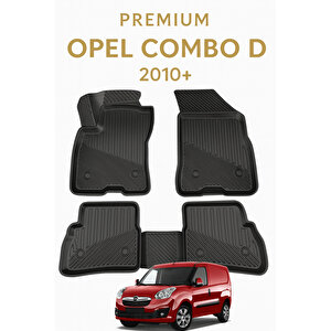 Opel Combo D 2010+ Uyumlu 3d Oto Paspas Premium