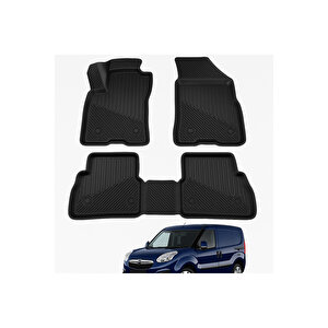 Opel Combo D 2010+ Uyumlu 3d Oto Paspas Premium