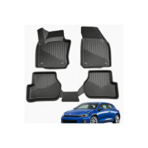 Volkswagen Scirocco 2008-2017 Uyumlu 3d Oto Paspas Premium