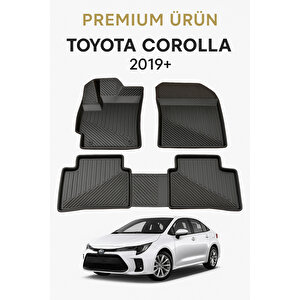 Toyota Corolla 2019+ Uyumlu 3d Oto Paspas Premium