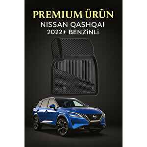 Nissan Qashqai 2022+ Benzinli 3d Havuzlu Oto Paspas Premium