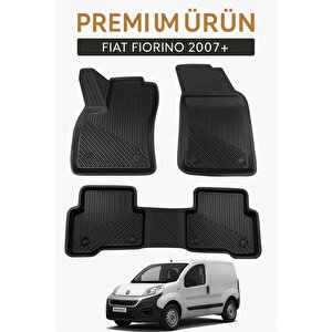 Fiat Fiorino 2007-2023 Uyumlu 3d Oto Paspas Premium