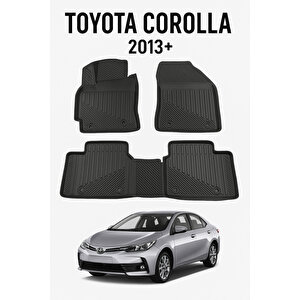 Toyota Corolla 2013+ Uyumlu 3d Oto Paspas Premium