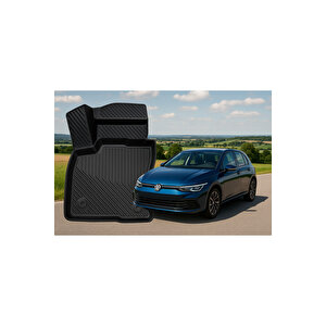 Volkswagen Golf 7 2012-2019 Uyumlu 3d Oto Paspas Premium
