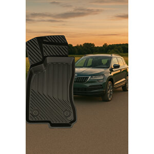 Skoda Karoq Uyumlu 3d Oto Paspas Premium