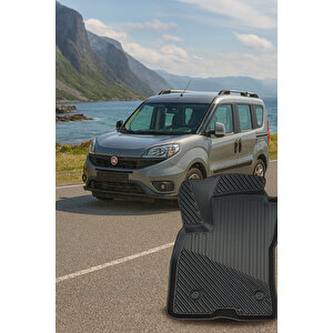 Fiat Doblo 2010+ Uyumlu 3d Oto Paspas Premium