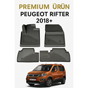 Peugeot Rifter 2018+ Uyumlu 3d Oto Paspas Premium