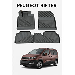 Peugeot Rifter 2018+ Uyumlu 3d Oto Paspas Premium