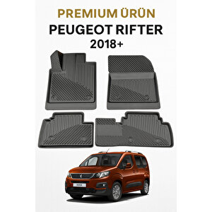 Peugeot Rifter 2018+ Uyumlu 3d Oto Paspas Premium