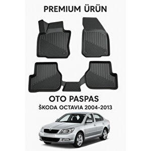 Skoda Octavia 2004-2013 Uyumlu 3d Oto Paspas Premium