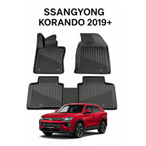 Ssangyong Korando 2019+ Uyumlu 3d Oto Paspas Premium
