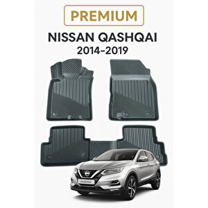 Nissan Qashqai 2014-2019 Uyumlu 3d Oto Paspas Premium