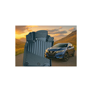 Nissan Qashqai 2014-2019 Uyumlu 3d Oto Paspas Premium