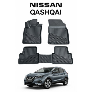 Nissan Qashqai 2014-2019 Uyumlu 3d Oto Paspas Premium