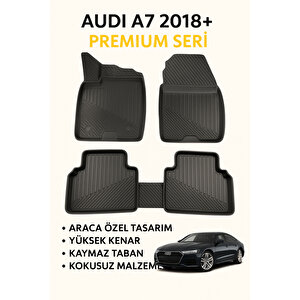 Audi A7 2018+ 3d Oto Paspas Havuzlu Premium