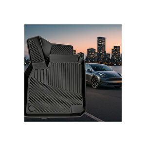 Tesla Model Y / Tesla Juniper Uyumlu 3d Oto Paspas Premium