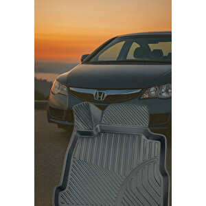 Honda Civic Fd6 2007-2011 Uyumlu 3d Oto Paspas Premium