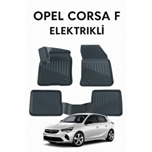 Opel Corsa F Elektrikli Uyumlu 3d Oto Paspas Premium