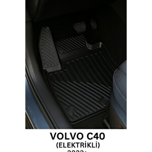 Volvo C40 Elektrikli 2023+ Uyumlu 3d Oto Paspas Premium