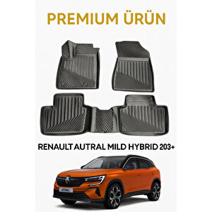 Renault Austral Mild Hybrid 2023+ Uyumlu 3d Oto Paspas Premium