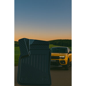 Jeep Avenger 2023+ Elektrikli Uyumlu 3d Oto Paspas Premium