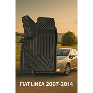 Fiat Linea 2007–2014 3d Havuzlu Oto Paspas Premium