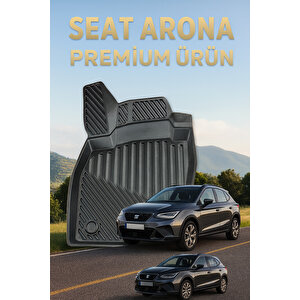 Seat Arona 2017+ 3d Havuzlu Oto Paspas Premium