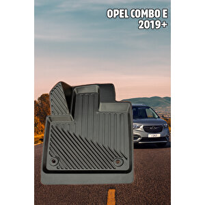 Opel Combo E 2019+ Uyumlu 3d Oto Paspas Premium