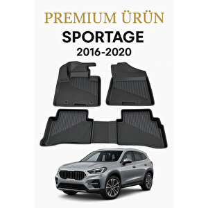 Kia Sportage 2016-2020 Uyumlu 3d Oto Paspas Premium