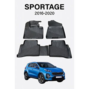 Kia Sportage 2016-2020 Uyumlu 3d Oto Paspas Premium