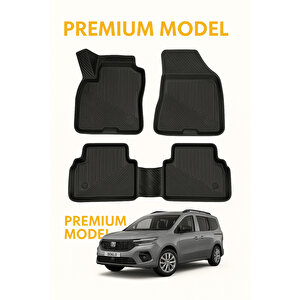 Fiat Doblo 2024+ 3d Havuzlu Oto Paspas Premium