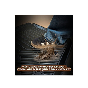 Fiat Doblo 2024+ 3d Havuzlu Oto Paspas Premium