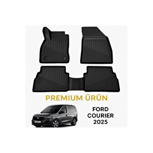 Ford Courier 2024+ Uyumlu 3d Oto Paspas Premium