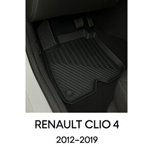 Renault Clio 4 2012–2019 Uyumlu 3d Oto Paspas Premium
