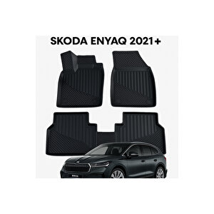 Skoda Enyaq 2021+ Uyumlu 3d Oto Paspas Premium