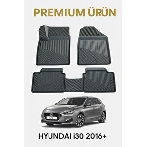 Hyundai I30 2016+ Uyumlu 3d Oto Paspas Premium