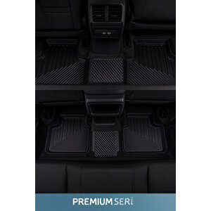 Volkswagen Tiguan 2024+ Uyumlu 3d Oto Paspas Premium